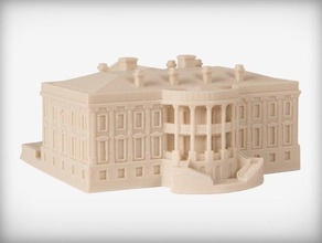 Beyaz Saray yönetim binalar yapılar yürütme organı Hükümet Binası Başkan 3d print model - Mito3D