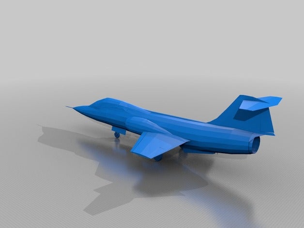 f-104 starfighter los vehículos 3D print model - Mito3D