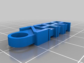 zara organización personalizado 3d print model - Mito3D