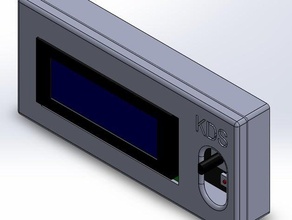 boitier pour le lcd dune rampe 14 caso controller 3d la stampante accessori 3d print model - Mito3D