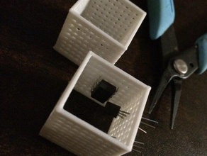 fil d'ariane le circuit de forme l'électronique planche à pain 3d print model - Mito3D