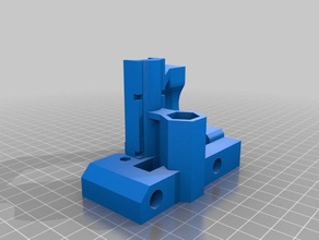 termina prusa i2 reforzado adaptado utilizar quick-fit transporte 3d de la impresora partes mendel 2 it2 x-termina x - 3d print model - Mito3D