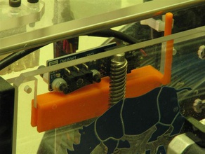 referência zero offset espaçador placa de vidro impressão 3d a impressora os acessórios ajustador cama duplicador wanhao eixo 3d print model - Mito3D