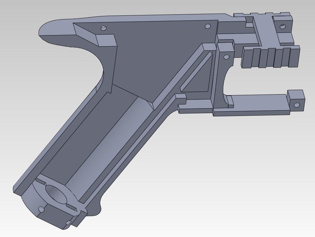 airsoft electric toy gun grip Spiel - Zubehör aeg 3D print model - Mito3D