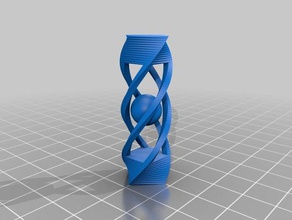 cage à billes de torsion interactifs art personnalisé 3d print model - Mito3D