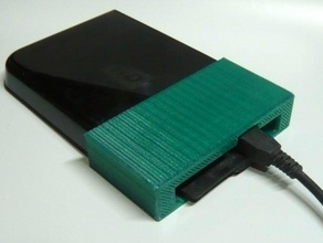 hdd veste imac disque dur double decker ordinateur adaptateur boîtier 3d print model - Mito3D
