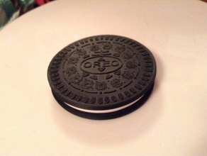 oreo filling food drink chocolate cookie 3d print model - Mito3D