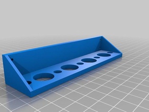 einfache Wand-tool-rack - Organisation Elektronik hand-Werkzeuge Zange Schraubendreher storage Werkzeug-Halter 3d print model - Mito3D