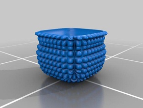multi ball little basket containers 3d print model - Mito3D