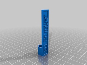3d, stampante etichetta cavo organizzazione personalizzato 3d print model - Mito3D