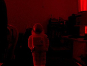 astronaut der nasa durchsucht Replikate makerbotdigitizer 3d print model - Mito3D
