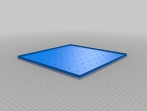 mon paramétrique personnalisé matrice de led l'électronique 3d print model - Mito3D