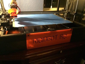 rigidbot grandes paneles inferiores 3d de la impresora partes 3d print model - Mito3D