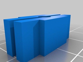 mundo sombrio segredo dobradiça de porta 3d impressão pouco jogo tabuleiro widget 3d print model - Mito3D