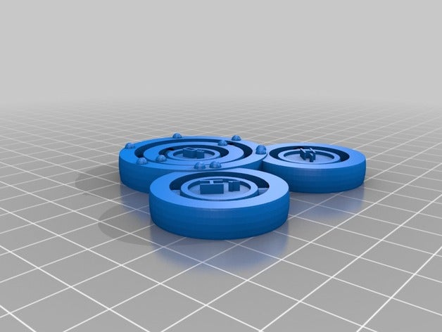 h2o molecule 3d printing 3D print model - Mito3D