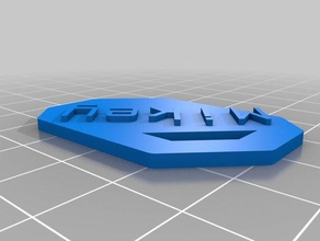 mikey portachiavi i personalizzato 3d print model - Mito3D