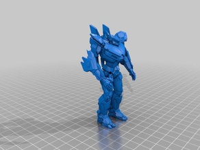 pacific rim jaegers modello robot 3d print model - Mito3D