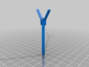 railroad crossing barrier support pole mechanical toys railway train 3d print model - Mito3D
