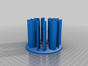 australian coin stacker containers organiser organizer 3d print model - Mito3D