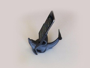 iphone 6 plus 6s dolphin stand other 3d print model - Mito3D
