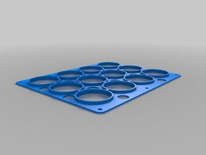 50 ml tube à centrifuger de rack outils essai 3d print model - Mito3D
