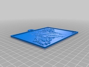 cjax 2d art personalizado 3d print model - Mito3D