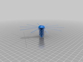 my customized jellyfish animals 3d print model - Mito3D