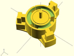 openmotor engineering awesome electronics hobby induction learning openscad spin stepper motor turn 3d print model - Mito3D