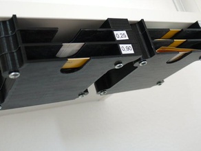 stackable under cabinet boxes envelopes stamps etc office built screw below storage 3d print model - Mito3D
