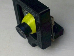 ipcammera case holder v1 camera 3d print model - Mito3D
