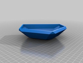 poly-bowl floored containers 3d print model - Mito3D