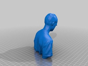 face chris people 3d print model - Mito3D