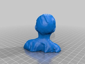 Gesicht, jake Menschen 3d print model - Mito3D