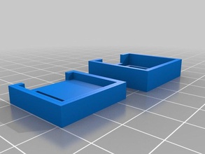 digispark container lid electronics case enclosure holder tinkercad 3d print model - Mito3D