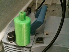 pot d'échappement de la pompe à vide pièces silencieux 3d print model - Mito3D