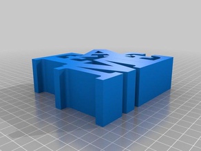 la fama sculture personalizzato 3d print model - Mito3D