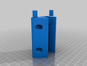 rod-extensor de 3dr simple la impresora partes suave varilla 3d print model - Mito3D