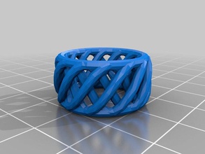 molti ring moda personalizzato 3d print model - Mito3D