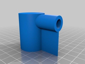filament spool holder printrbot simple 3d Drucker Zubehör 3d print model - Mito3D
