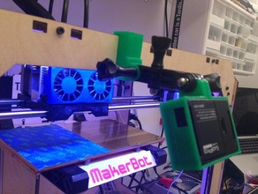 gopro replicador de montagem 3d a impressora os acessórios hero3 3d print model - Mito3D