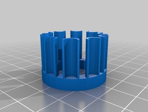 my customized rubber band loom fishtail maker bracelets 3d print model - Mito3D