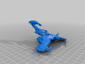 space battleship altri 3d print model - Mito3D