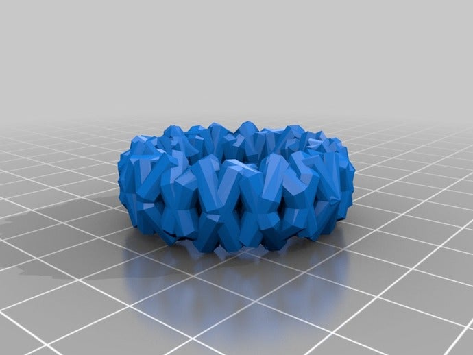 my customized ringbraceletcrown thing fashion 3D print model - Mito3D