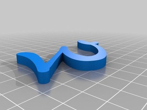 alambre de piedra signos logotipos 3d print model - Mito3D