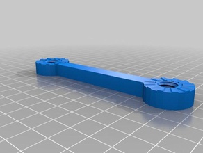 114mm bras long bricolage 3d print model - Mito3D
