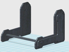 towel rack kitchen dining cutter engraver laser 3d print model - Mito3D