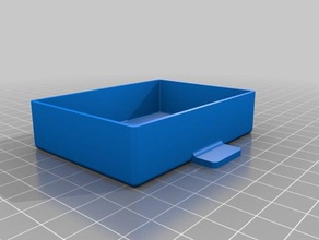 desk organizer box 5 drawer containers customized 3d print model - Mito3D