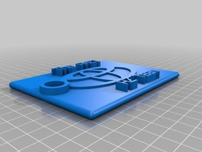 amci az team keychains customized 3d print model - Mito3D