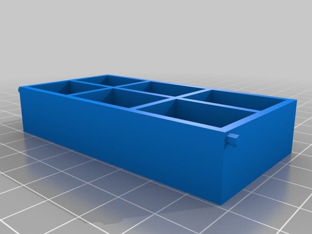 scatola della pillola i contenitori personalizzato 3D print model - Mito3D