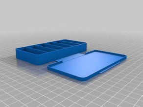 custom lure pod containers customized 3d print model - Mito3D
